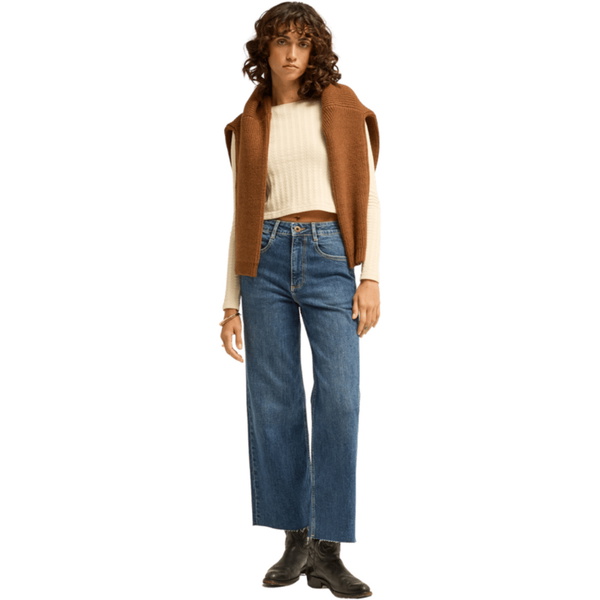 2026 Billabong Womens Be Free Denim Jeans EBJDP03014 - Medium Denim